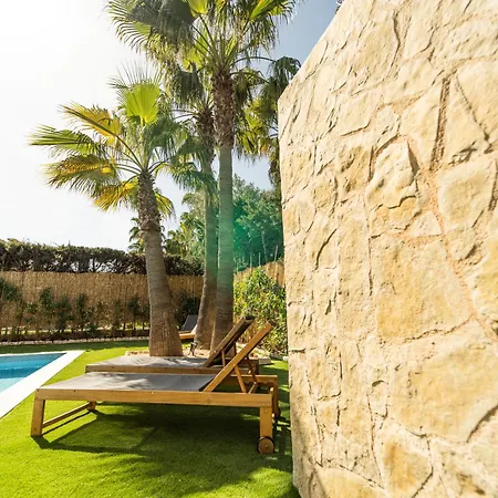 펜션 Casa Pinsa - Grosszuegiges Mediterran-stilvolles Mit Eigenem Pool In Puig De Ros
